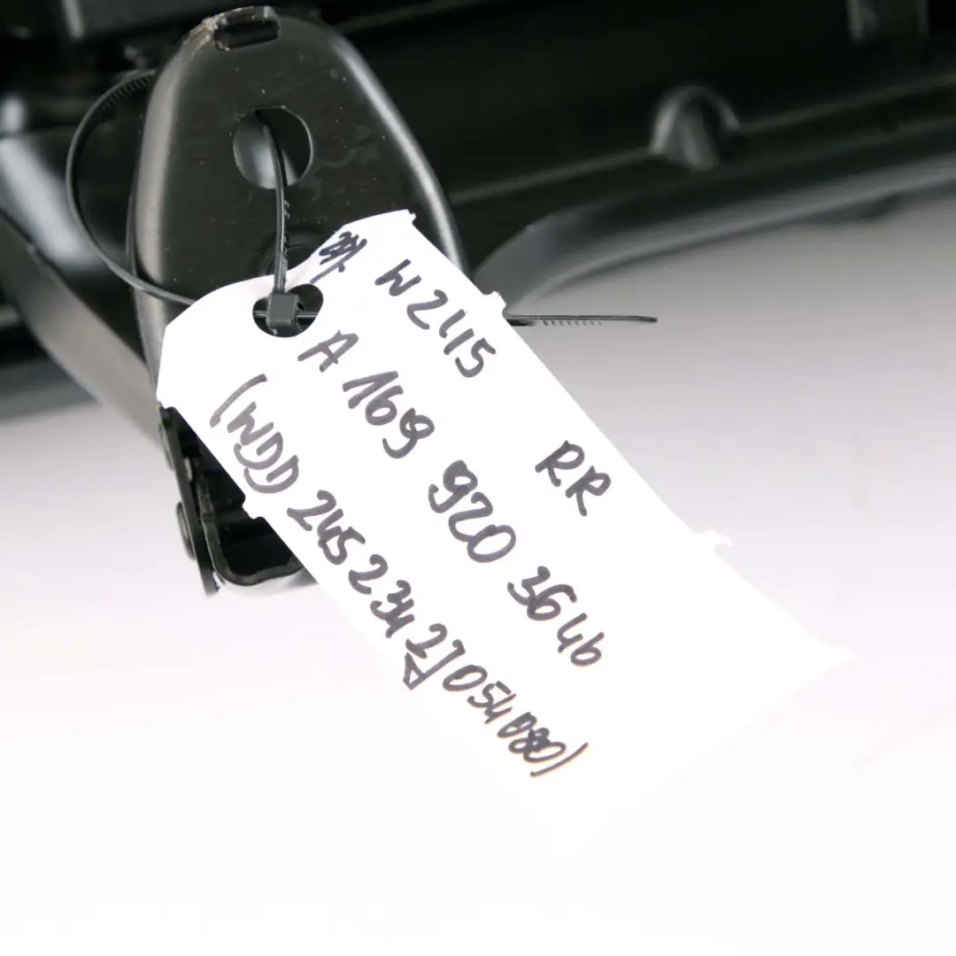 Mercedes-Benz B-Class W245 Rear Right O/S Seat Bench Couch Cloth Leather Cover to with Part number A1699203646 Mercedes-Benz B-Class W245 Rear Right O/S Seat Bench Couch Cloth Leather Cover - SKU A1699203646 - Part number A1699203646