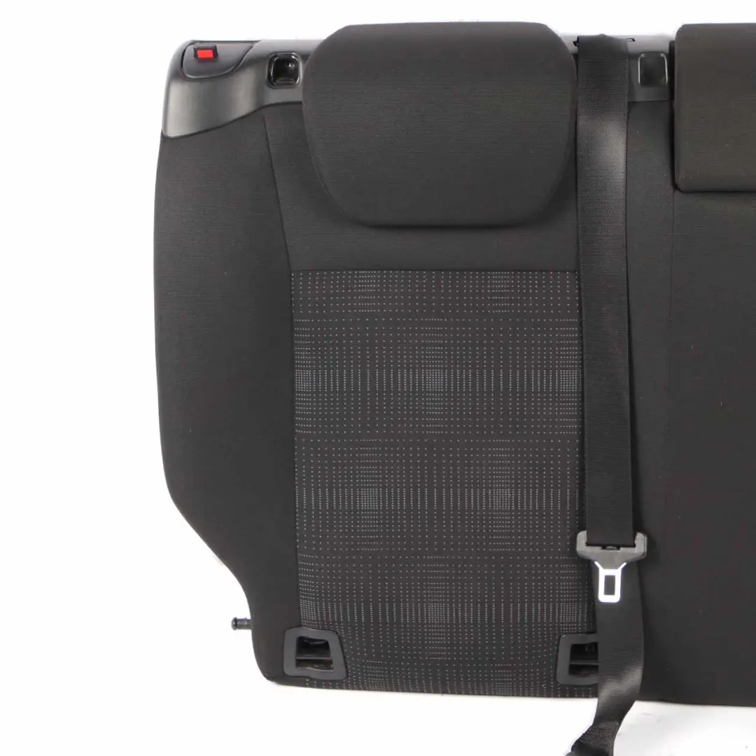 Mercedes W169 Asiento Trasero Derecho Tela Respaldo Negro Antracita - SKU A1699203847 - Número de pieza A1699203847