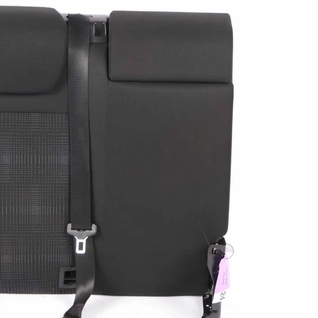 Mercedes W169 Asiento Trasero Derecho Tela Respaldo Negro Antracita - SKU A1699203847 - Número de pieza A1699203847