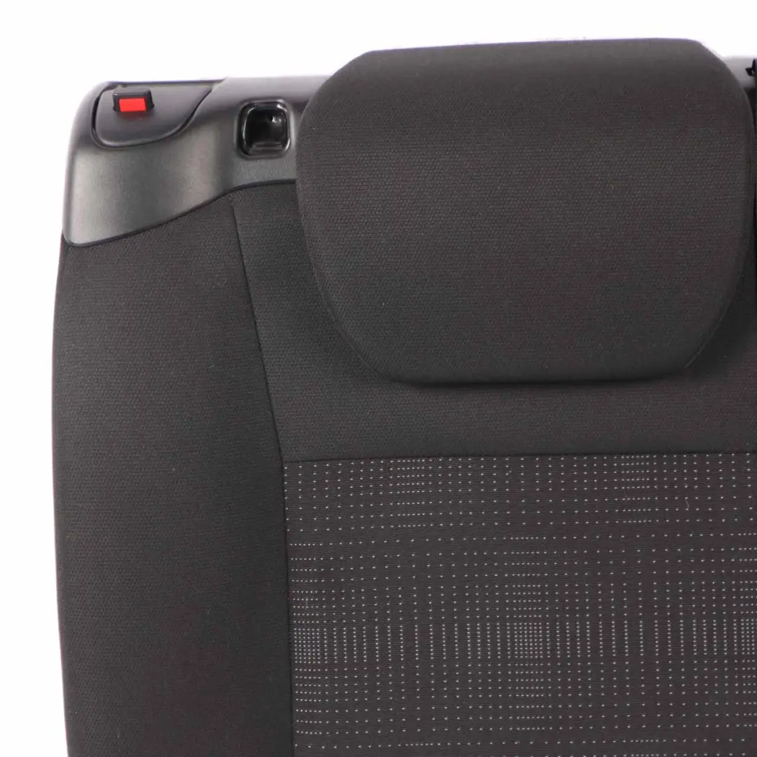 Mercedes W169 Asiento Trasero Derecho Tela Respaldo Negro Antracita - SKU A1699203847 - Número de pieza A1699203847