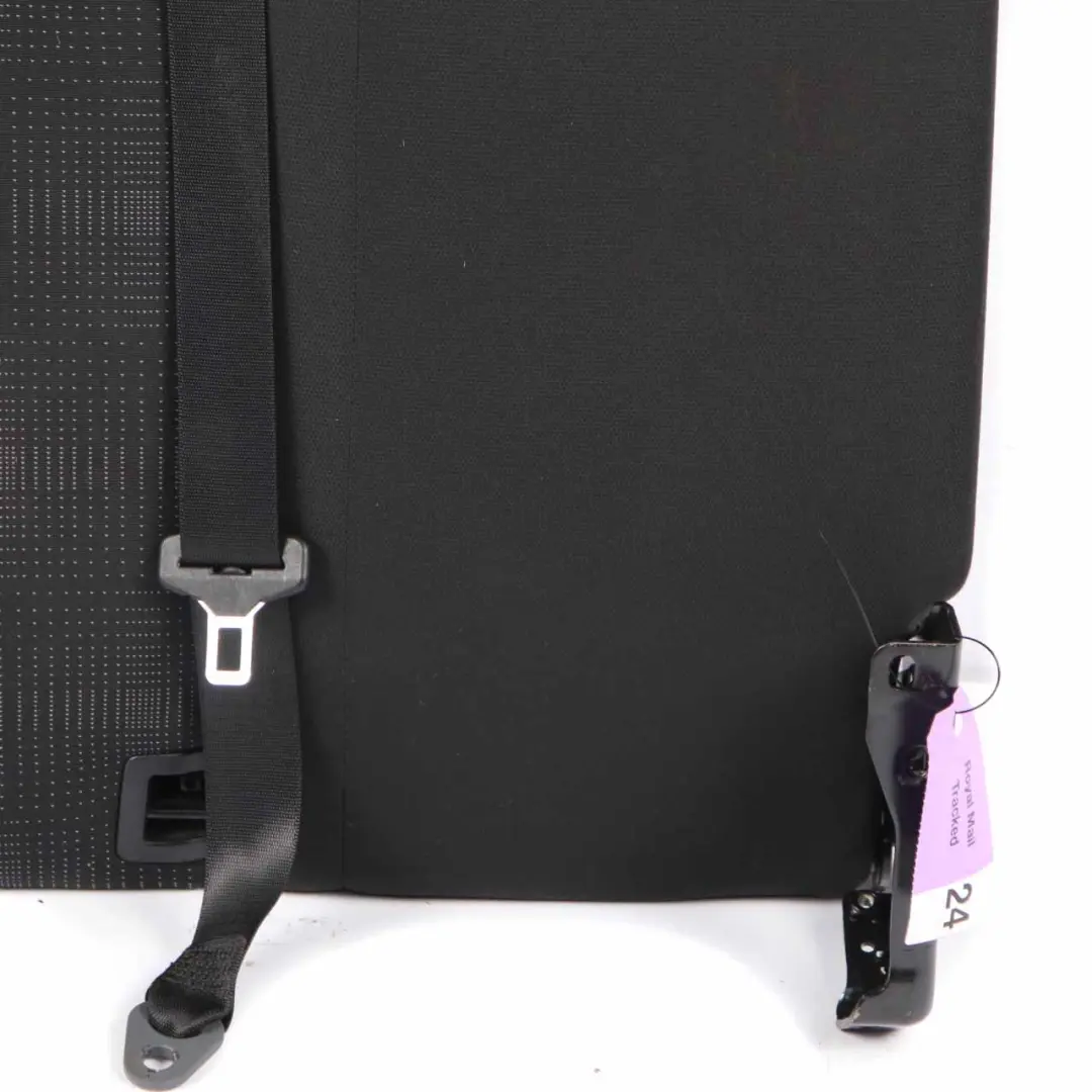 Mercedes W169 Asiento Trasero Derecho Tela Respaldo Negro Antracita - SKU A1699203847 - Número de pieza A1699203847