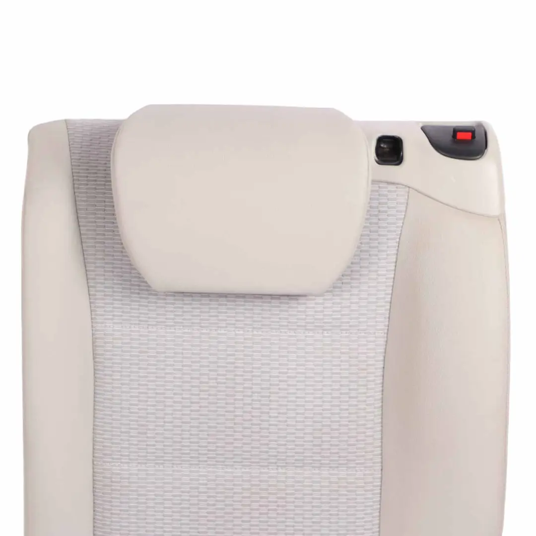 Backrest Rear Left N/S Seat Covering Cloth Leather Grey to Mercedes W169 W245 Seat with Part number A1699204147 Mercedes W169 W245 Seat Backrest Rear Left N/S Seat Covering Cloth Leather Grey - SKU A1699204147 - Part number A1699204147