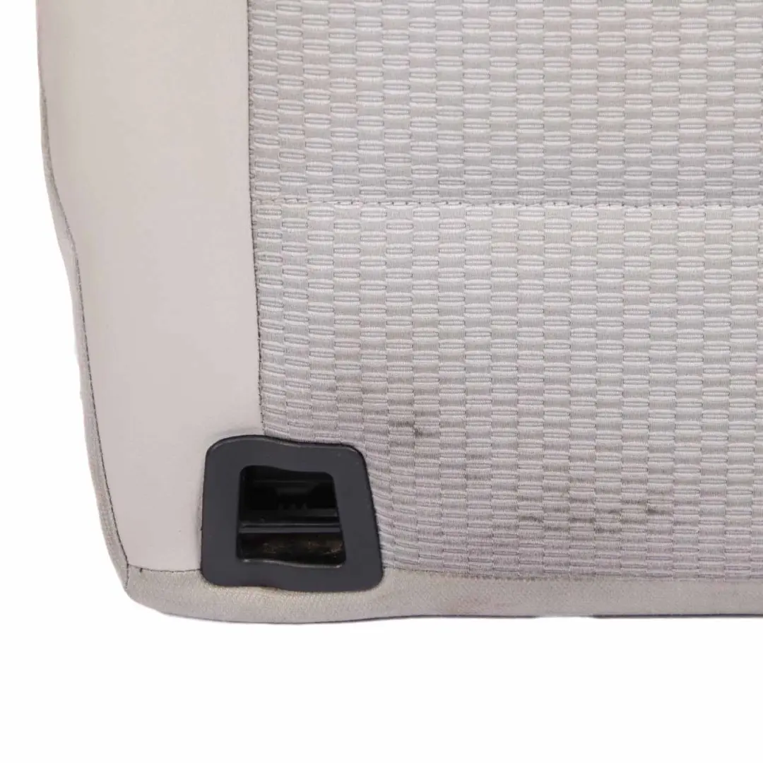 Backrest Rear Left N/S Seat Covering Cloth Leather Grey to Mercedes W169 W245 Seat with Part number A1699204147 Mercedes W169 W245 Seat Backrest Rear Left N/S Seat Covering Cloth Leather Grey - SKU A1699204147 - Part number A1699204147