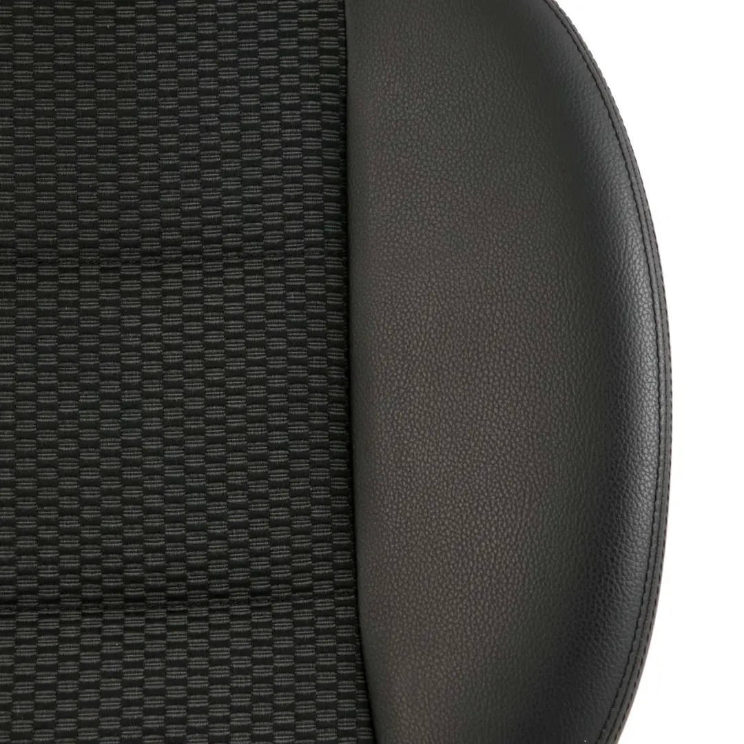 Mercedes W169 Asiento Trasero Izquierdo Funda Cojín Tela Cuero Negro Antracita - SKU A1699204746 - Número de pieza A1699204746