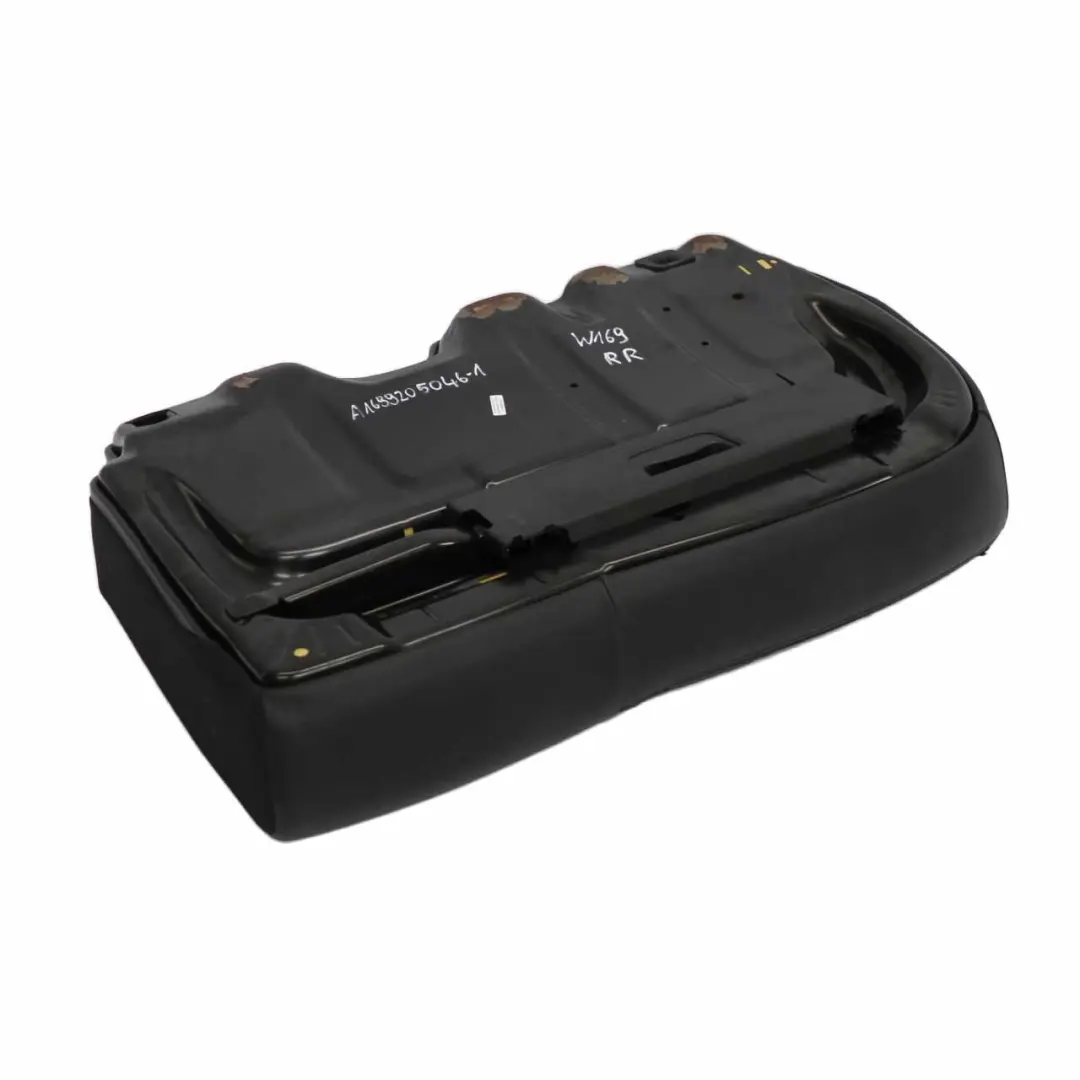 Mercedes W169 Asiento Trasero Derecho Cojín Funda Tela Negro Antracita - SKU A1699205046-1 - Número de pieza A1699205046