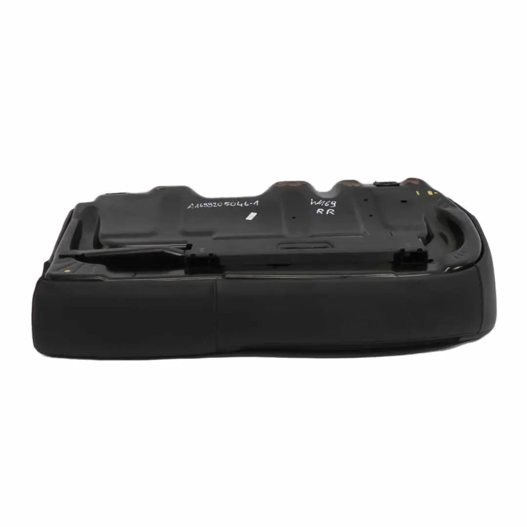Mercedes W169 Rear Right Seat O/S Cushion Cover Cloth Fabric Black Anthracite - SKU A1699205046-1 - Part number A1699205046