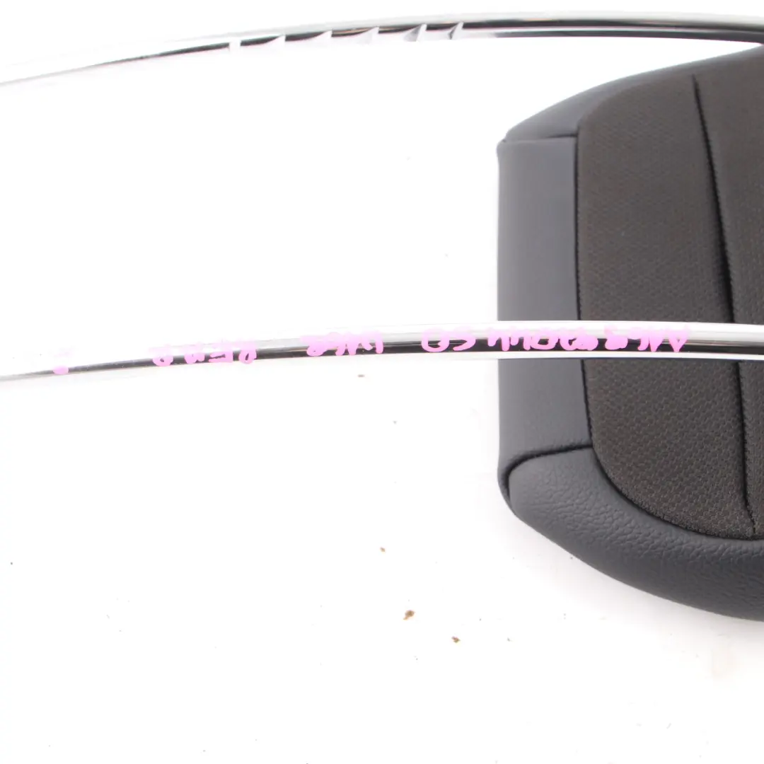 Headrest Rear Seat Left Right N/O/S Imitation Leather Black to Mercedes W169 W245 with Part number A1699704450 Mercedes W169 W245 Headrest Rear Seat Left Right N/O/S Imitation Leather Black - SKU A1699704450 - Part number A1699704450