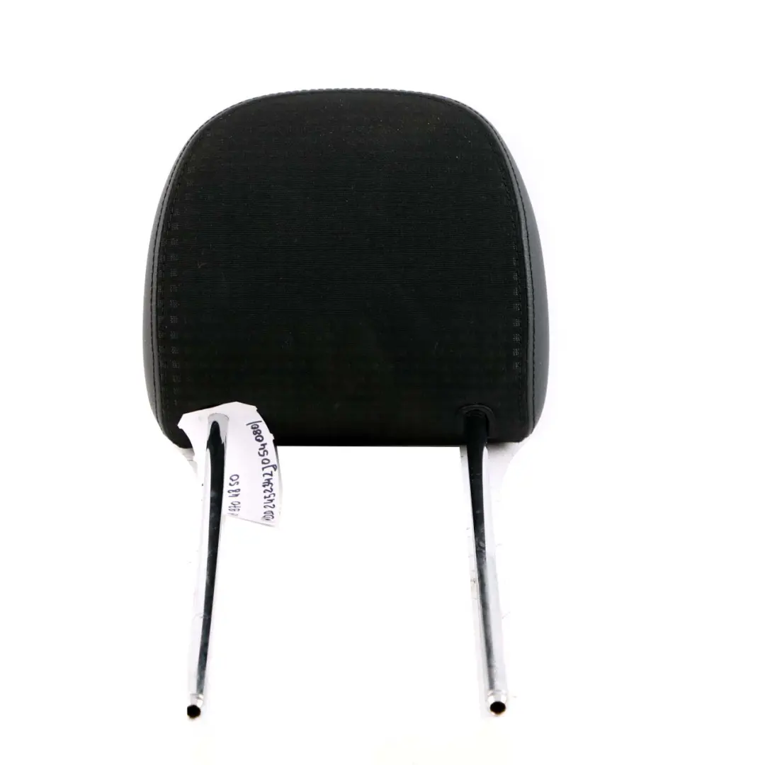 Mercedes-Benz W169 W245 Front Left Right Seat N/O/S Black Cloth Leather Headrest to with Part number A1699704850 Mercedes-Benz W169 W245 Front Left Right Seat N/O/S Black Cloth Leather Headrest - SKU A1699704850 - Part number A1699704850