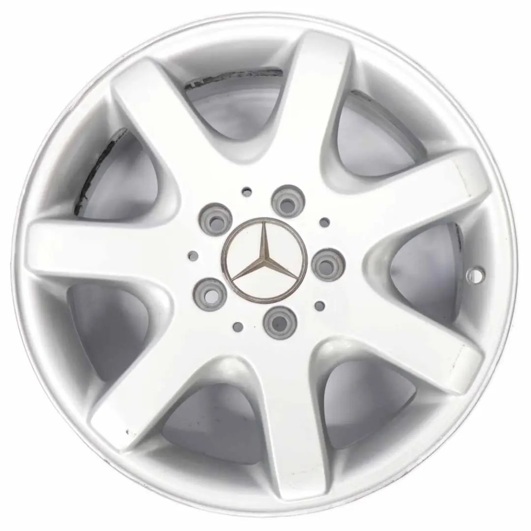 Front Silver Alloy Wheel Rim 16" 7J ET:37 to Mercedes SLK R170 with Part number A1704010202 Mercedes SLK R170 Front Silver Alloy Wheel Rim 16" 7J ET:37 - SKU A1704010202-1 - Part number A1704010202