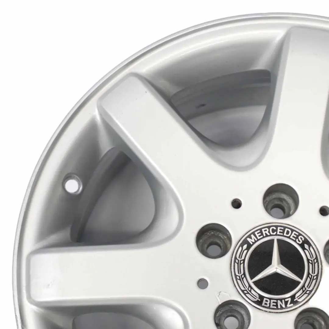 Mercedes SLK R170 Jante arrière en alliage argenté 16" 8J ET:30 - SKU A1704010302-1 - Numéro de pièce A1704010302