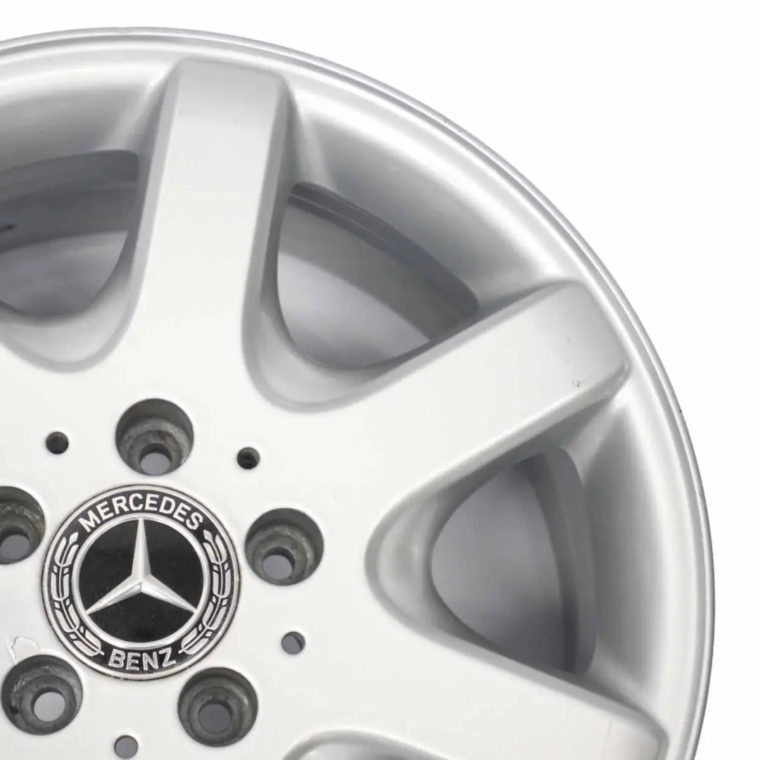 llanta trasera de aleación de plata 16 "8J ET:30 para Mercedes SLK R170 con número de pieza A1704010302 Mercedes SLK R170 llanta trasera de aleación de plata 16 "8J ET:30 - SKU A1704010302-1 - Número de pieza A1704010302