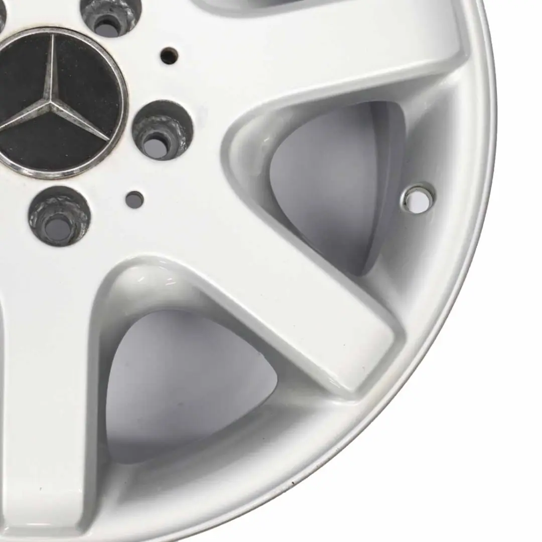 llanta trasera de aleación de plata 16 "8J ET:30 para Mercedes SLK R170 con número de pieza A1704010302 Mercedes SLK R170 llanta trasera de aleación de plata 16 "8J ET:30 - SKU A1704010302-2 - Número de pieza A1704010302