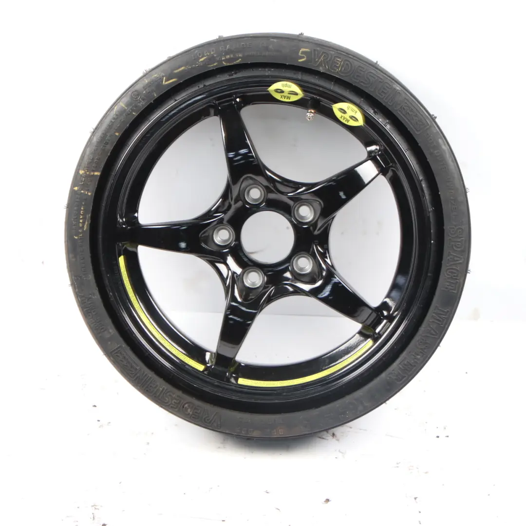 Spare Wheel Mercedes R170 Compact Steel R15 Tyre 165 to with Part number A1704010502 Spare Wheel Mercedes R170 Compact Steel R15 Tyre 165 - SKU A1704010502 - Part number A1704010502