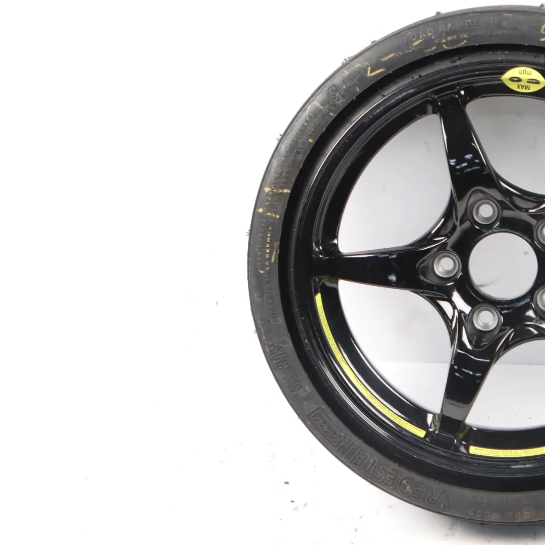 Spare Wheel Mercedes R170 Compact Steel R15 Tyre 165 to with Part number A1704010502 Spare Wheel Mercedes R170 Compact Steel R15 Tyre 165 - SKU A1704010502 - Part number A1704010502