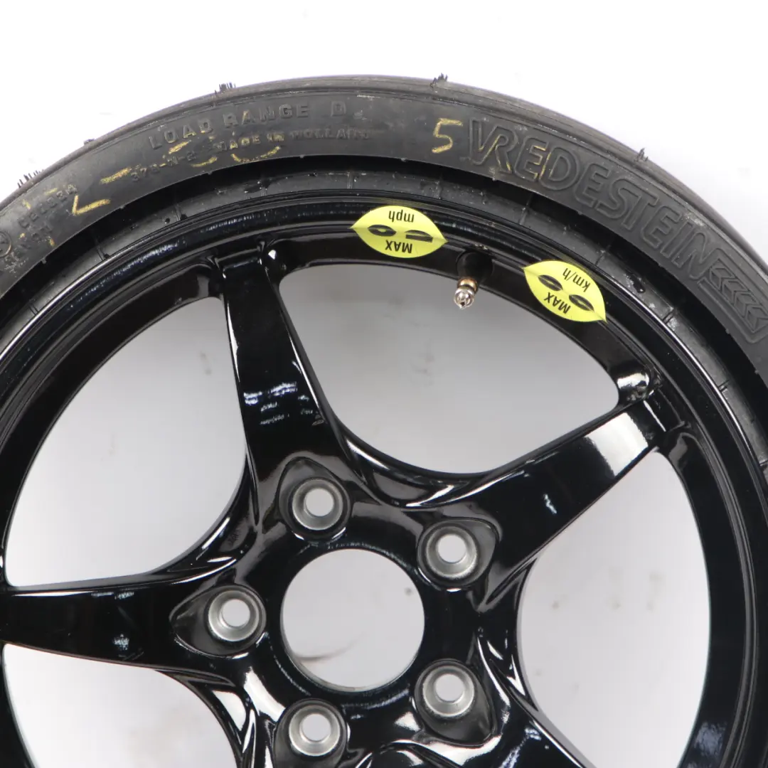 Spare Wheel Mercedes R170 Compact Steel R15 Tyre 165 to with Part number A1704010502 Spare Wheel Mercedes R170 Compact Steel R15 Tyre 165 - SKU A1704010502 - Part number A1704010502