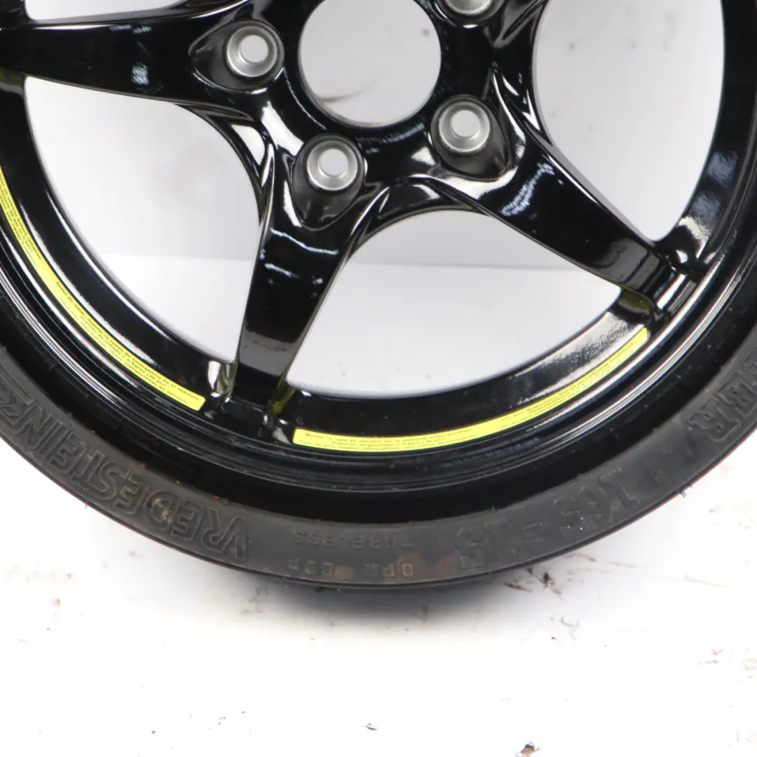 Spare Wheel Mercedes R170 Compact Steel R15 Tyre 165 to with Part number A1704010502 Spare Wheel Mercedes R170 Compact Steel R15 Tyre 165 - SKU A1704010502 - Part number A1704010502