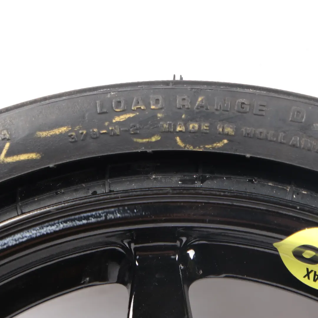 Spare Wheel Mercedes R170 Compact Steel R15 Tyre 165 to with Part number A1704010502 Spare Wheel Mercedes R170 Compact Steel R15 Tyre 165 - SKU A1704010502 - Part number A1704010502