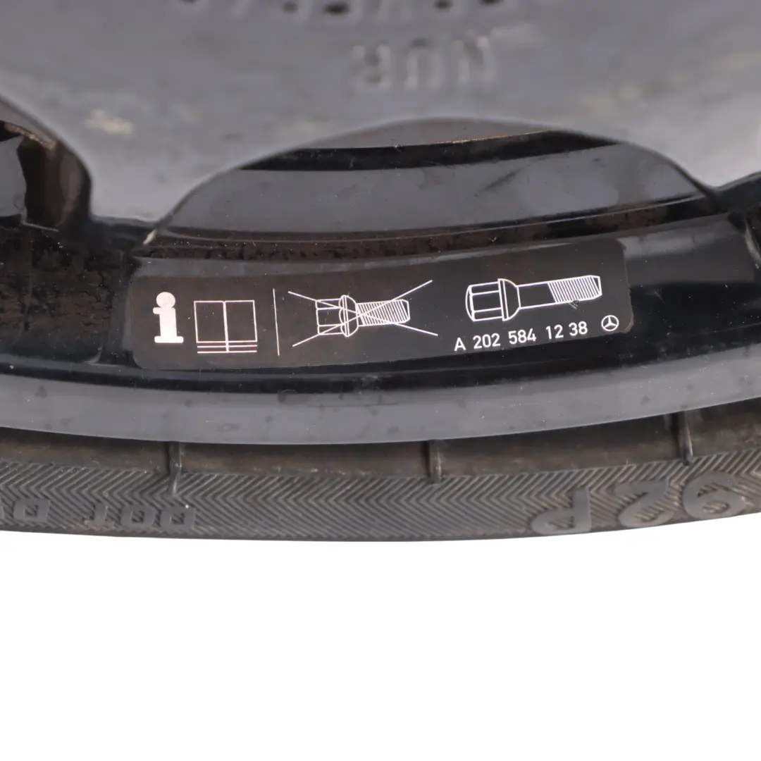Spare Wheel Mercedes CL203 R170 Compact Steel R16 Tyre 165/70  - SKU A1704010802 - Part number A1704010802
