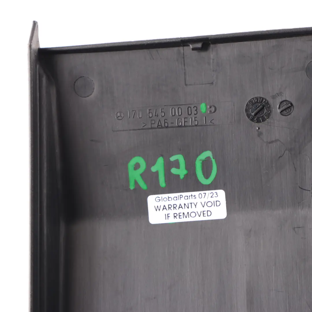 Mercedes SLK R170 Fuse Relay Box Cover Trim Panel Lid Housing - SKU A1705450003 - Part number A1705450003