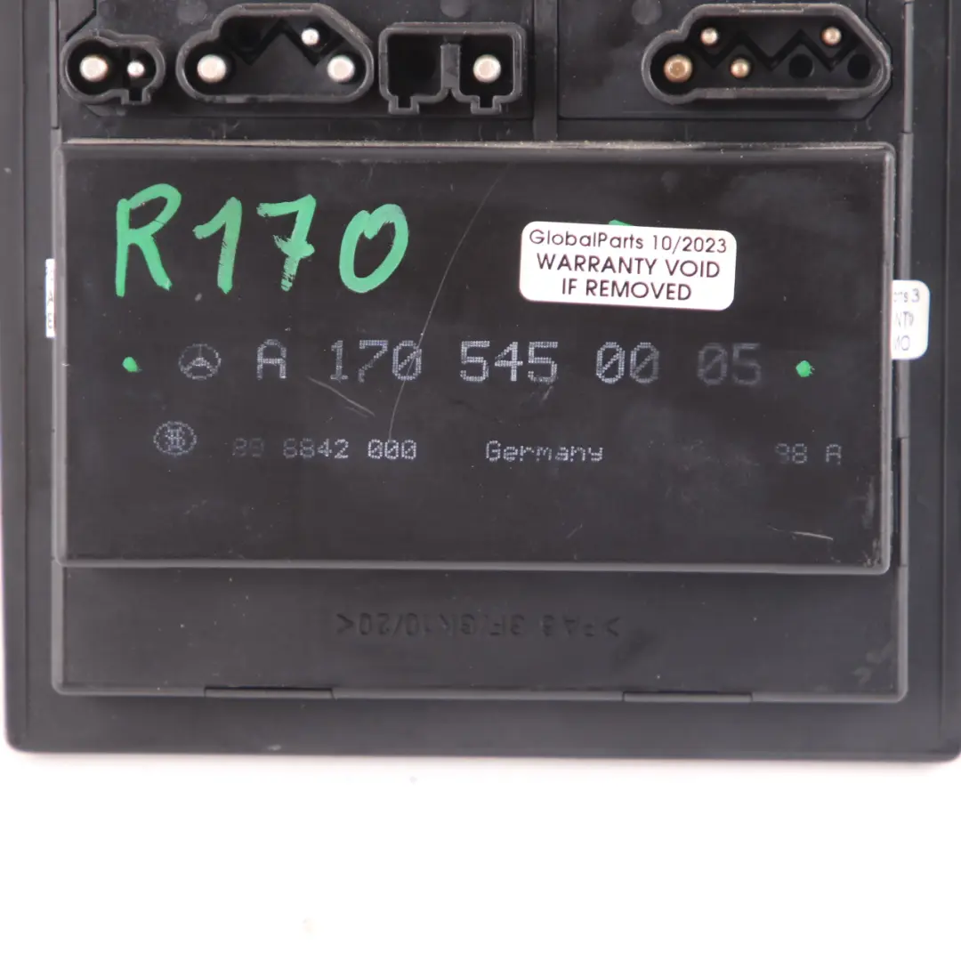 Mercedes SLK R170 Climate Control Air Conditioning Module Unit - SKU A1705450005 - Part number A1705450005