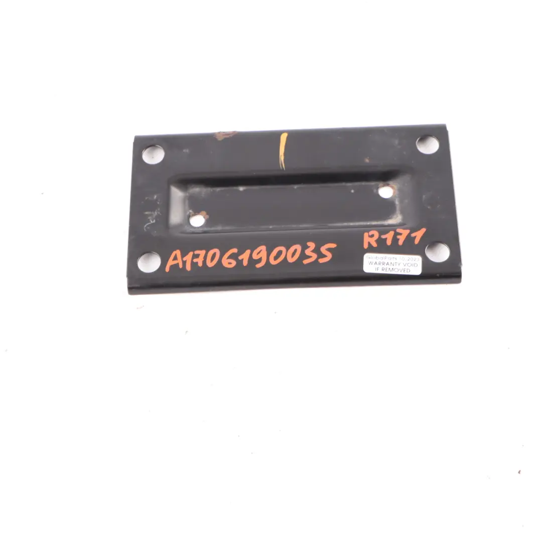 Mercedes SLK R170 R171 Transmission Tunnel Rear Cover Mount Bracket - SKU A1706190035 - Part number A1706190035