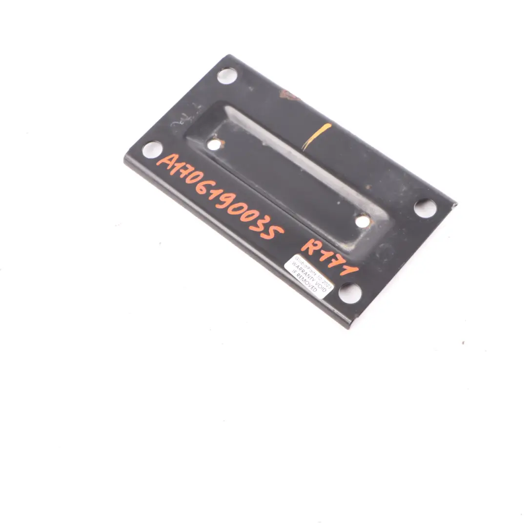 Mercedes SLK R170 R171 Transmission Tunnel Rear Cover Mount Bracket - SKU A1706190035 - Part number A1706190035