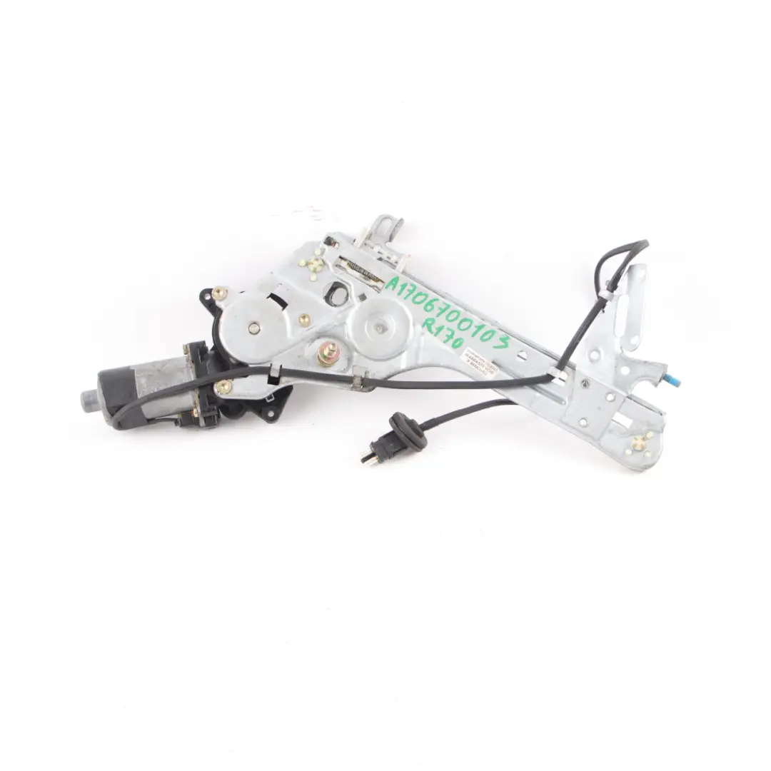 Window Lifter Regulator Mechanism Rear Left N/S to Mercedes SLK R170 with Part number A1706700103 Mercedes SLK R170 Window Lifter Regulator Mechanism Rear Left N/S - SKU A1706700103 - Part number A1706700103