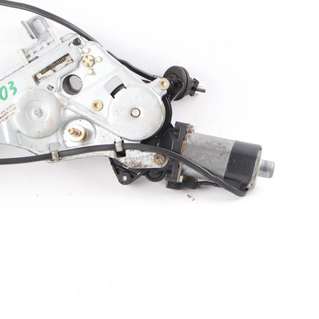 Mercedes SLK R170 Fensterheber Regulator Mechanismus hinten rechts - SKU A1706700203 - Teilenummer A1706700203