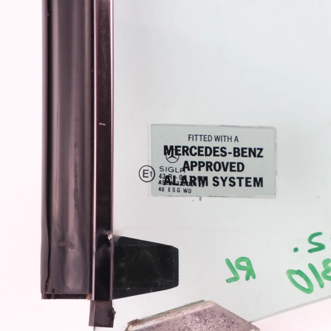 Mercedes SLK R170 Convertible Quarter Window Glass Rear Left N/S - SKU A1706700310 - Part number A1706700310