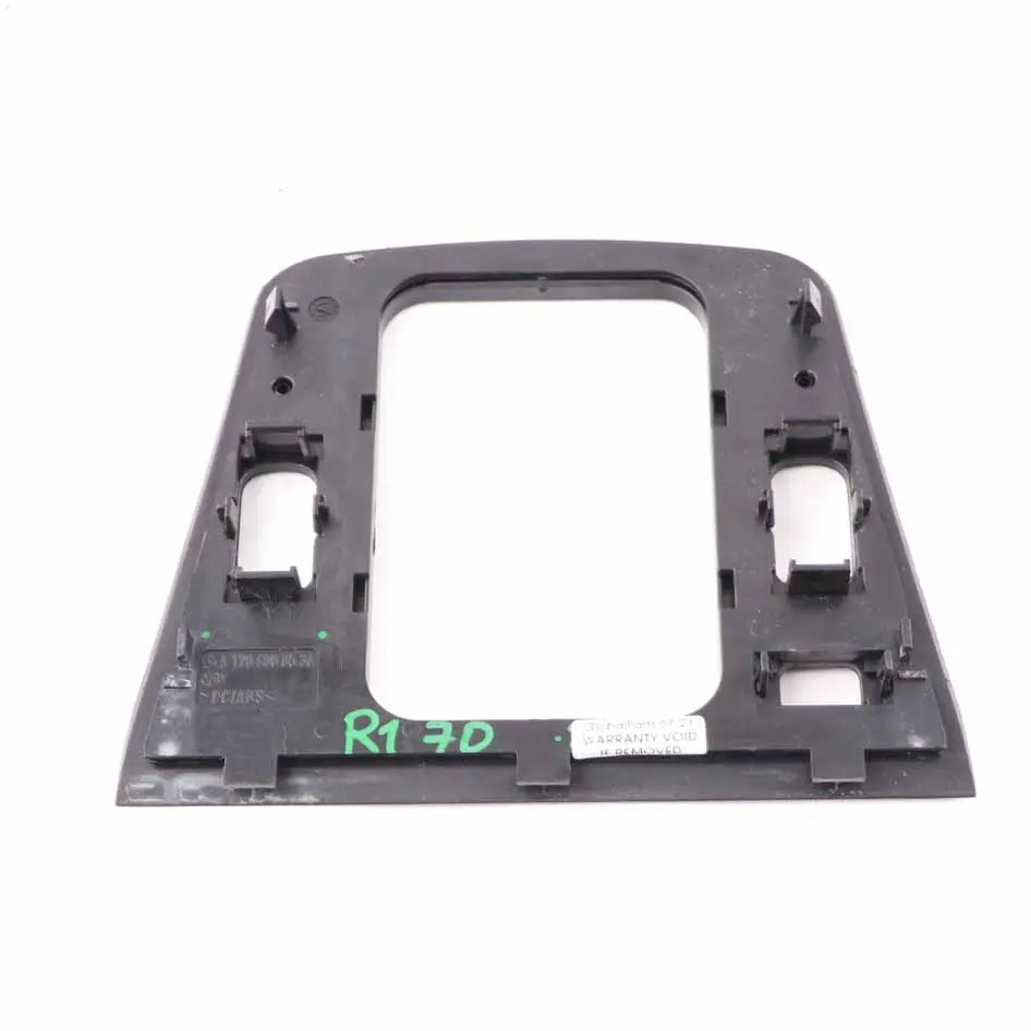 Shift Selector Cover Trim Frame Surround to Mercedes SLK R170 Gear with Part number A1706800536 Mercedes SLK R170 Gear Shift Selector Cover Trim Frame Surround - SKU A1706800536 - Part number A1706800536