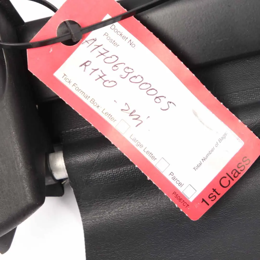 Compartment Roller Blind Parcel Shelf Cover Black to Mercedes SLK R170 with Part number A1706900065 Mercedes SLK R170 Compartment Roller Blind Parcel Shelf Cover Black - SKU A1706900065 - Part number A1706900065