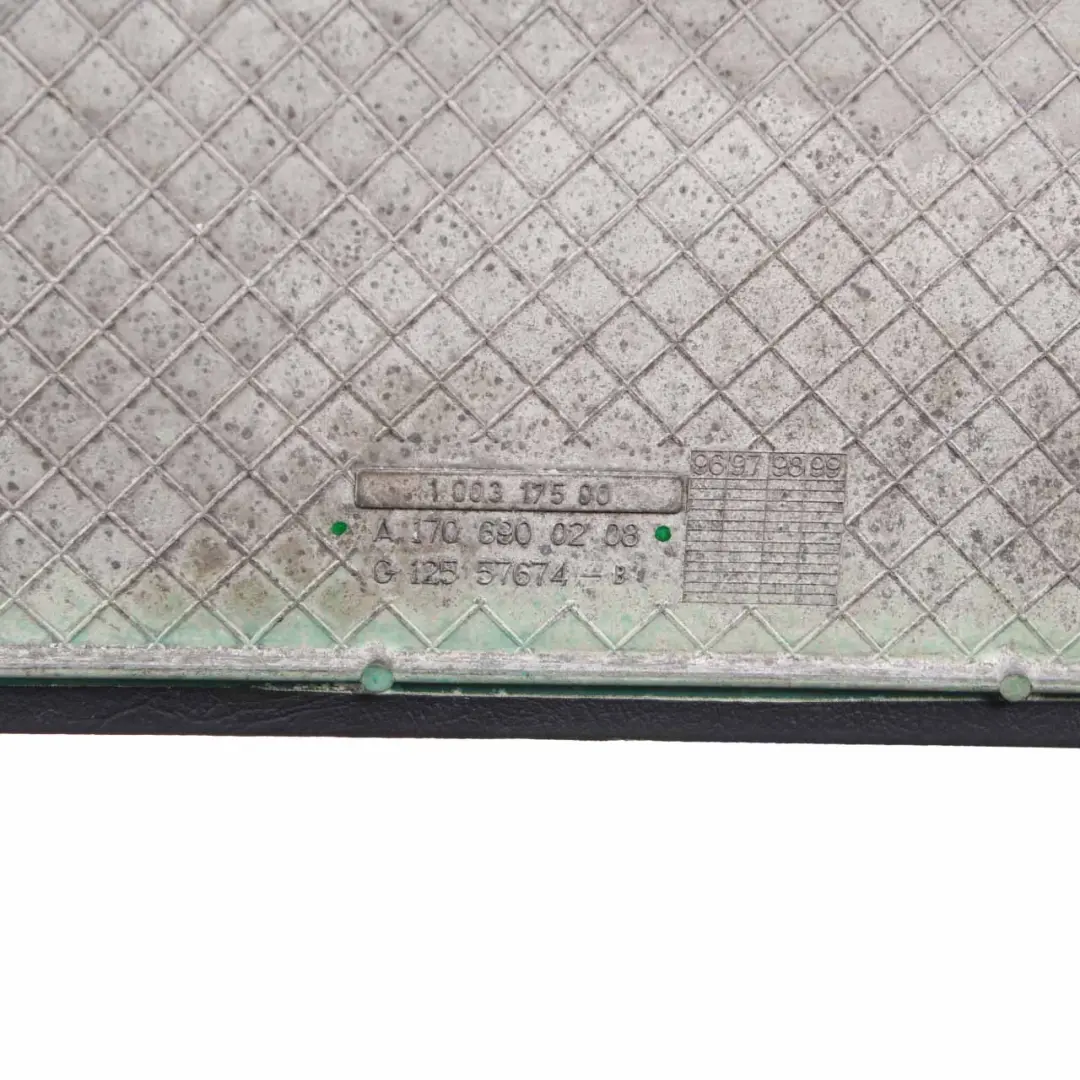 Parcel Shelf Rear Window Trim Panel Cover Black to Mercedes SLK R170 with Part number A1706900208 Mercedes SLK R170 Parcel Shelf Rear Window Trim Panel Cover Black - SKU A1706900208 - Part number A1706900208