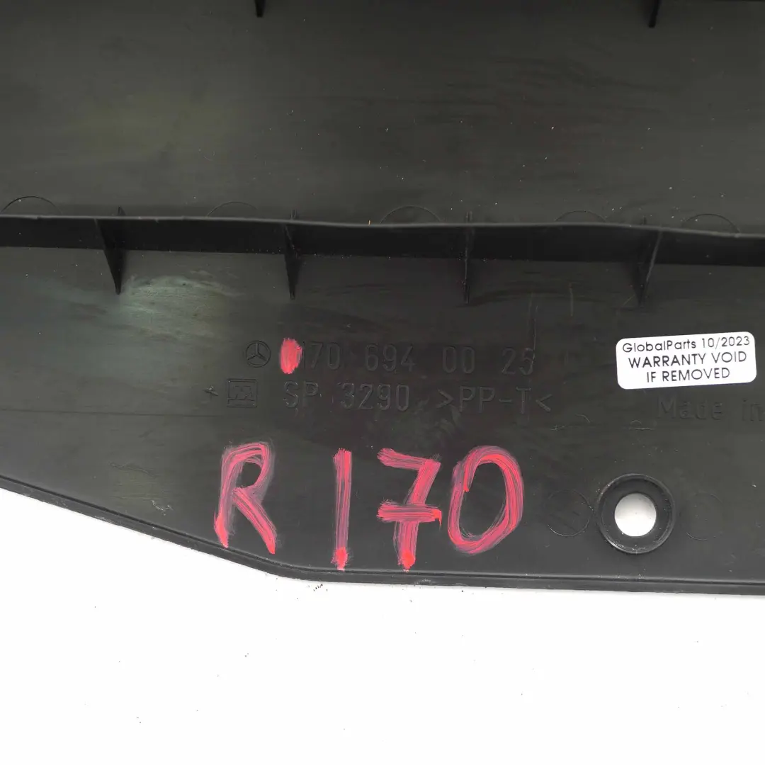  Boot Trunk Lid Insulation Mercedes SLK R170 Rear Trim Panel Covering - SKU A1706940025 - Part number A1706940025
