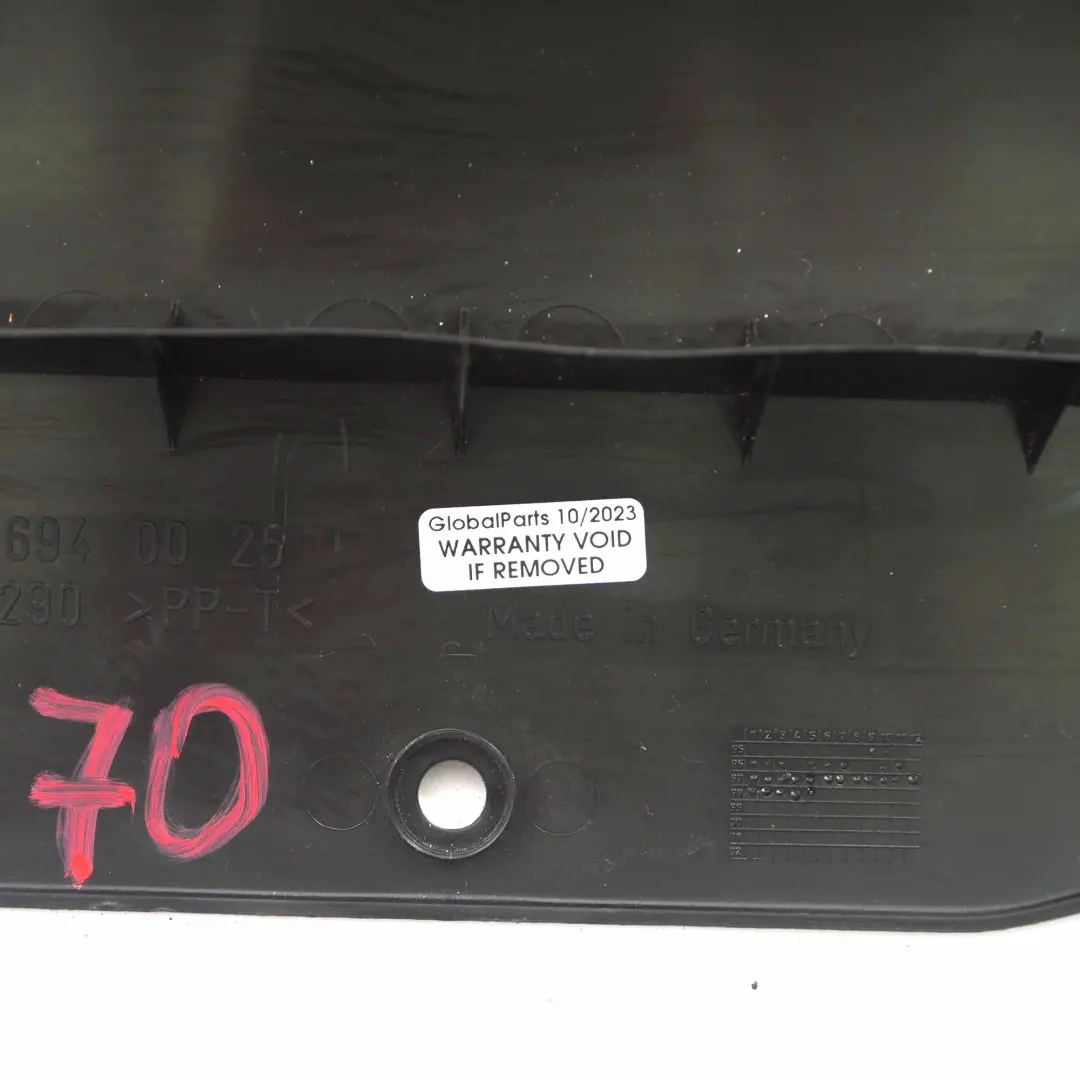  Boot Trunk Lid Insulation Mercedes SLK R170 Rear Trim Panel Covering - SKU A1706940025 - Part number A1706940025