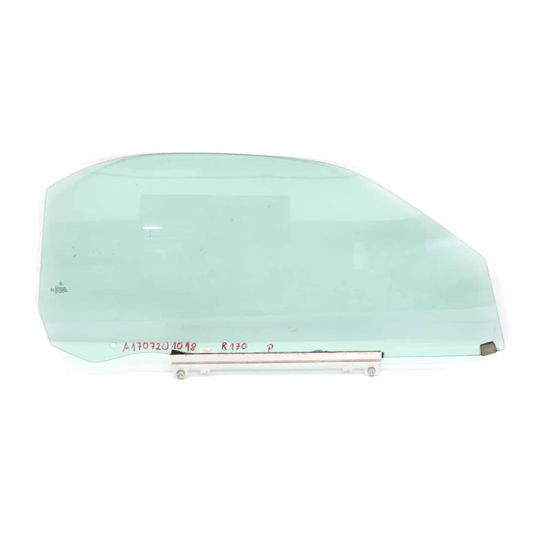 Side Window Front Door Right O/S Glass Green AS2 to Mercedes SLK R170 with Part number A1707201018 Mercedes SLK R170 Side Window Front Door Right O/S Glass Green AS2 - SKU A1707201018 - Part number A1707201018