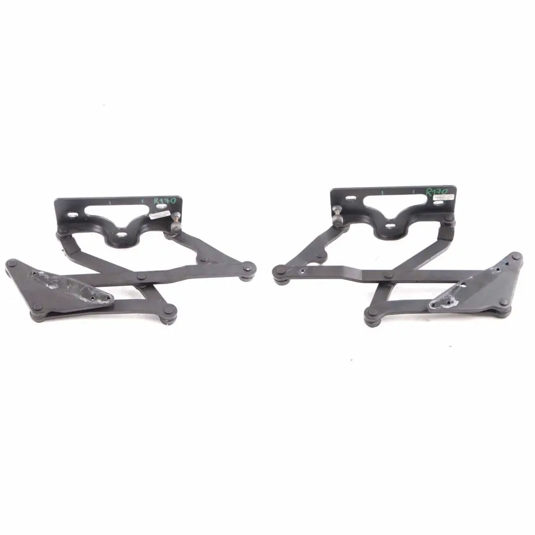 Trunk Tailgate Hinge Rear Right Left N/O/S Set to Mercedes SLK R170 with Part number A1707500072 Mercedes SLK R170 Trunk Tailgate Hinge Rear Right Left N/O/S Set - SKU A1707500072 - Part number A1707500072