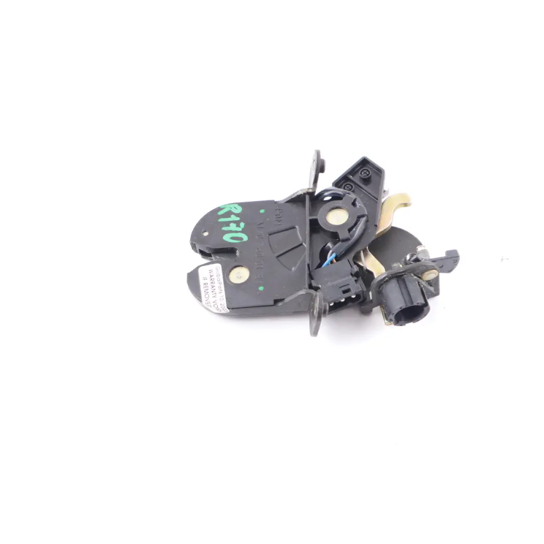 Boot Trunk Lid Lock Latch Rear Mechanism to Mercedes SLK R170 Tailgate with Part number A1707500184 Mercedes SLK R170 Tailgate Boot Trunk Lid Lock Latch Rear Mechanism - SKU A1707500184 - Part number A1707500184
