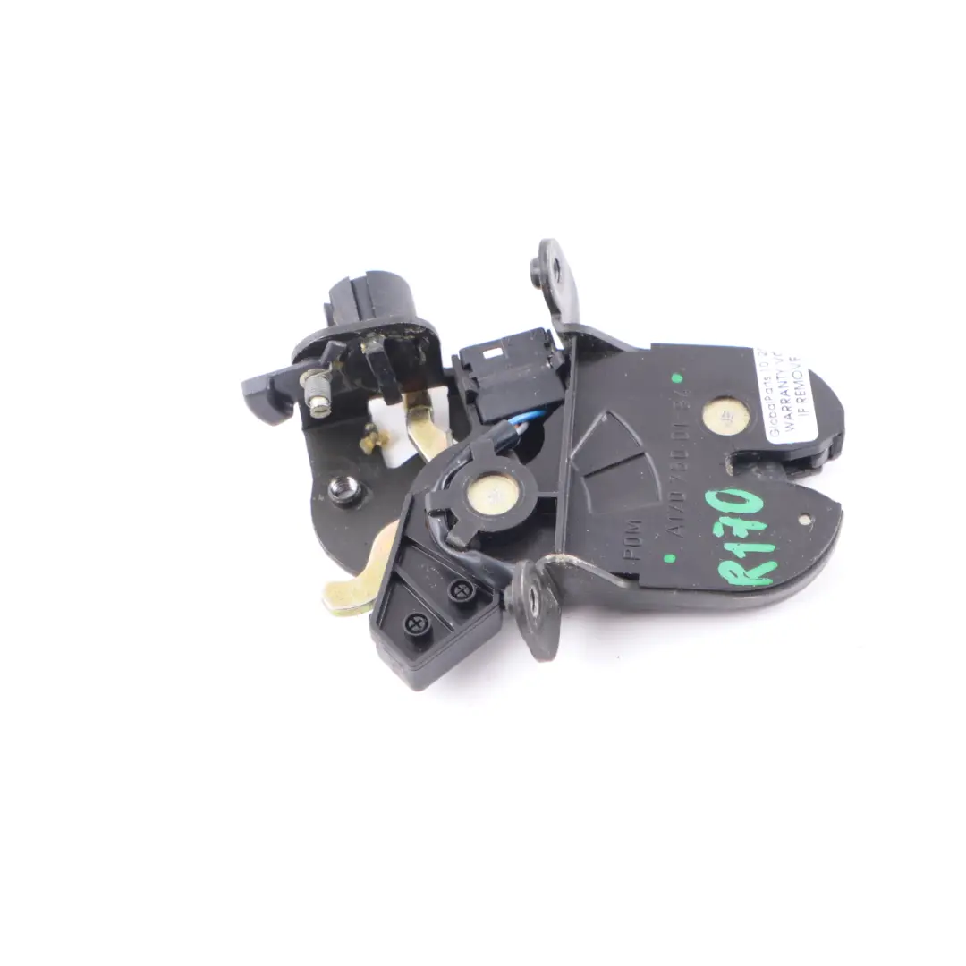 Boot Trunk Lid Lock Latch Rear Mechanism to Mercedes SLK R170 Tailgate with Part number A1707500184 Mercedes SLK R170 Tailgate Boot Trunk Lid Lock Latch Rear Mechanism - SKU A1707500184 - Part number A1707500184