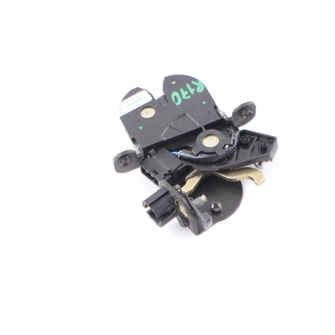 Boot Trunk Lid Lock Latch Rear Mechanism to Mercedes SLK R170 Tailgate with Part number A1707500184 Mercedes SLK R170 Tailgate Boot Trunk Lid Lock Latch Rear Mechanism - SKU A1707500184 - Part number A1707500184
