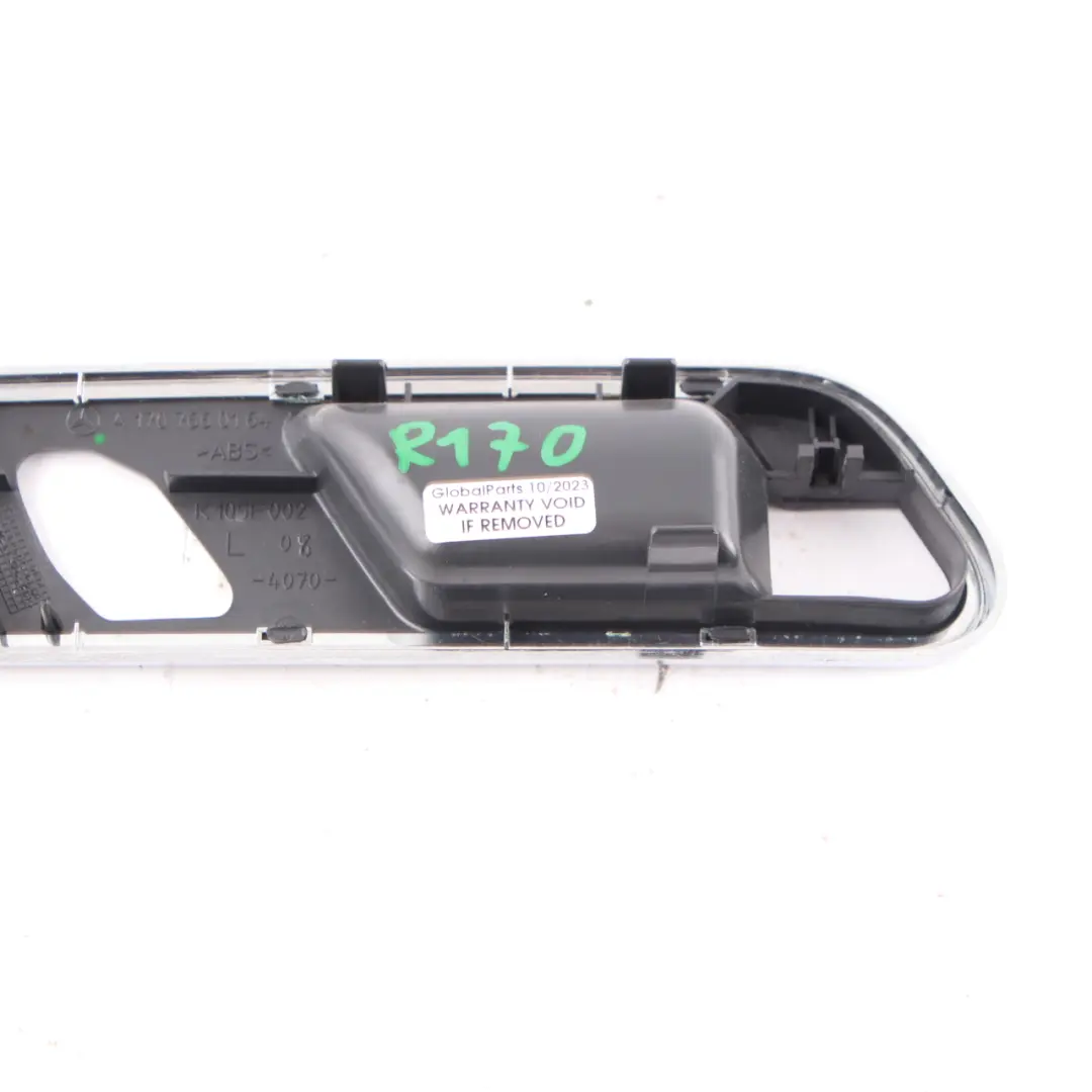 Door Panel Handle Trim Front Left N/S Strip Cover A1707660164 to Mercedes SLK R170 with Part number A1707600162 Mercedes SLK R170 Door Panel Handle Trim Front Left N/S Strip Cover A1707660164 - SKU A1707600162 - Part number A1707600162