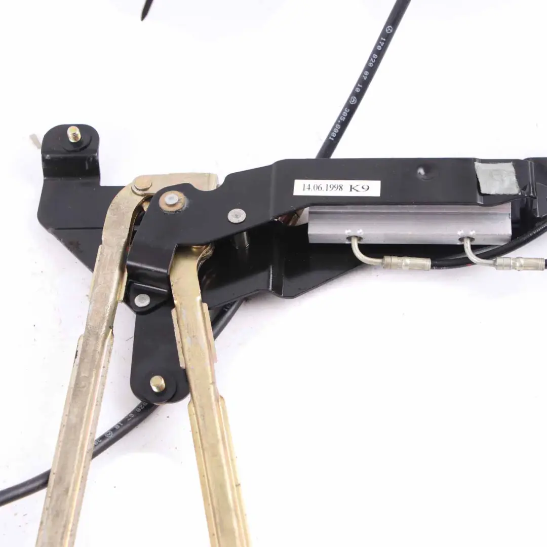 Folding Top Roof Lock Latch Assembly Cables to Mercedes SLK R170 with Part number A1707900071 Mercedes SLK R170 Folding Top Roof Lock Latch Assembly Cables - SKU A1707900071 - Part number A1707900071