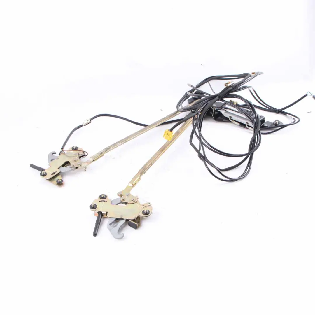 Folding Top Roof Lock Latch Assembly Cables to Mercedes SLK R170 with Part number A1707900071 Mercedes SLK R170 Folding Top Roof Lock Latch Assembly Cables - SKU A1707900071 - Part number A1707900071