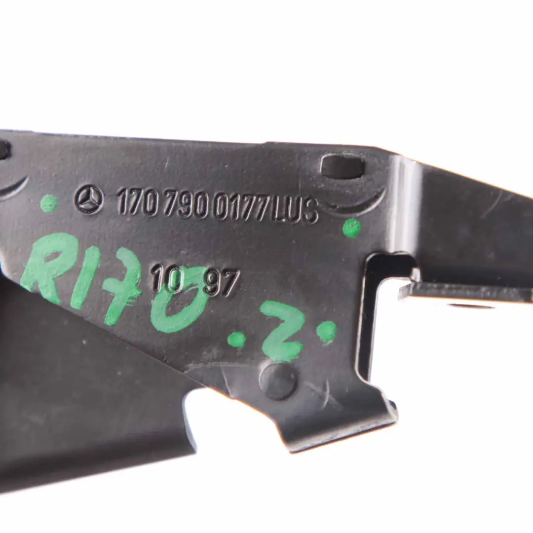 Techo Convertible Cerradura Cierre Izquierda para Mercedes SLK R170 con número de pieza A1707900177 Mercedes SLK R170 Techo Convertible Cerradura Cierre Izquierda - SKU A1707900177 - Número de pieza A1707900177