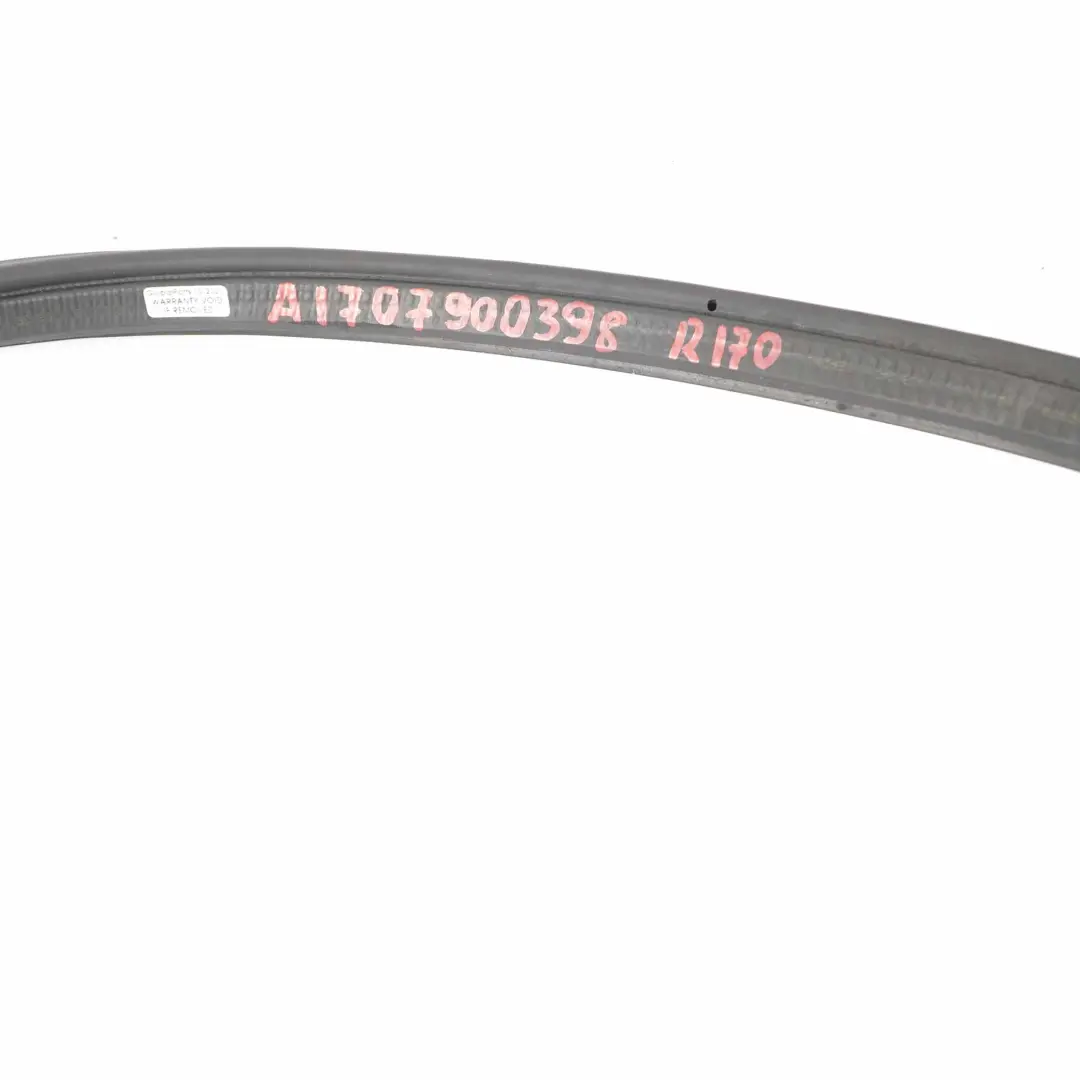 Roof Lower Gasket Seal Sealing to Mercedes SLK R170 Convertible Vario with Part number A1707900398 Mercedes SLK R170 Convertible Vario Roof Lower Gasket Seal Sealing - SKU A1707900398 - Part number A1707900398