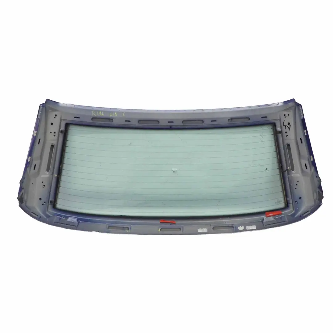 Folding Top Hardtop Roof Shell Rear Window Linarite Blue - 352 to Mercedes SLK R170 with Part number A1707900540 Mercedes SLK R170 Folding Top Hardtop Roof Shell Rear Window Linarite Blue - 352 - SKU A1707900540-LIN - Part number A1707900540