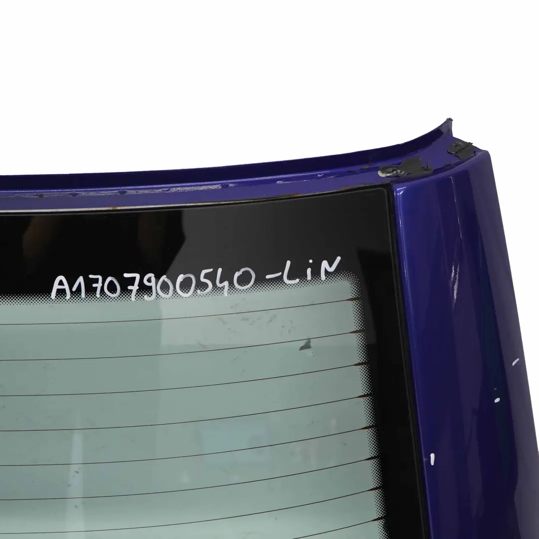 Szyba Tylna Linarite Blue - 352 do Mercedes SLK R170 o numerze A1707900540 Mercedes SLK R170 Szyba Tylna Linarite Blue - 352 - SKU A1707900540-LIN - Numer Części A1707900540