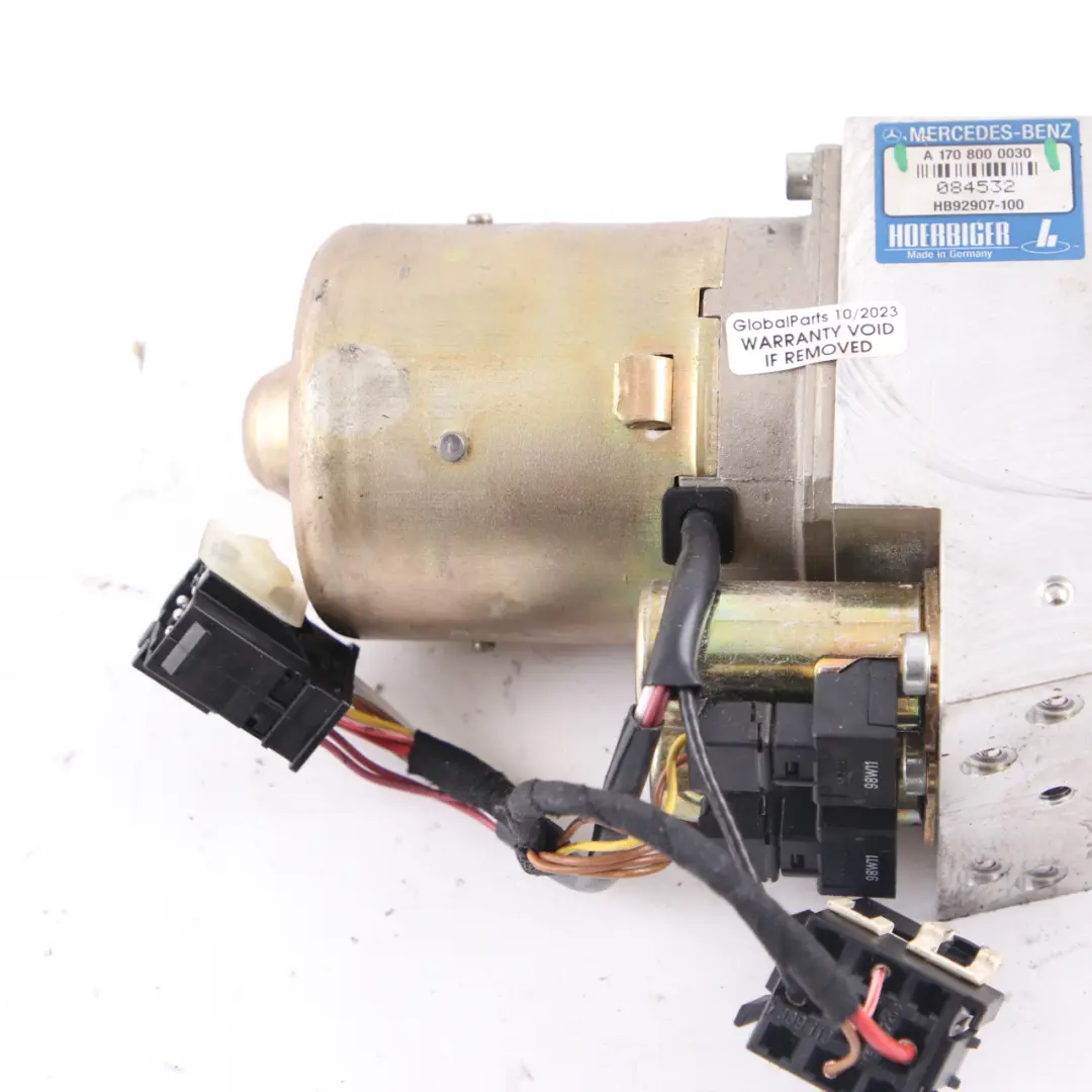 Hydraulic Pump Folding Top Roof Unit A1708000030 to Mercedes SLK R170 Convertible with Part number A1708000048 Mercedes SLK R170 Convertible Hydraulic Pump Folding Top Roof Unit A1708000030 - SKU A1708000048 - Part number A1708000048