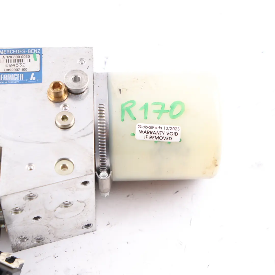 Hydraulic Pump Folding Top Roof Unit A1708000030 to Mercedes SLK R170 Convertible with Part number A1708000048 Mercedes SLK R170 Convertible Hydraulic Pump Folding Top Roof Unit A1708000030 - SKU A1708000048 - Part number A1708000048