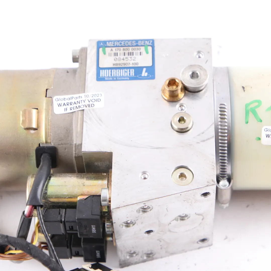 Hydraulic Pump Folding Top Roof Unit A1708000030 to Mercedes SLK R170 Convertible with Part number A1708000048 Mercedes SLK R170 Convertible Hydraulic Pump Folding Top Roof Unit A1708000030 - SKU A1708000048 - Part number A1708000048