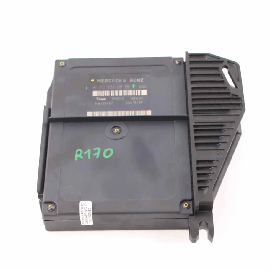 Roof Top Control Unit Module ECU to Mercedes R170 Convertible with Part number A1708200926 Mercedes R170 Convertible Roof Top Control Unit Module ECU - SKU A1708200926 - Part number A1708200926